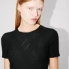 Top in pizzo elasticizzato Top in pizzo elasticizzato