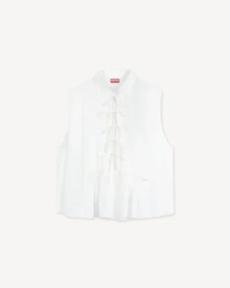 Top leggero senza maniche in cotone