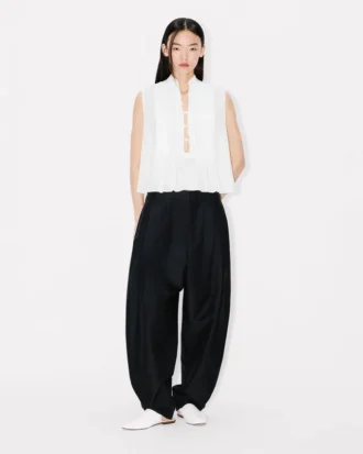 Top leggero senza maniche in cotone