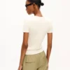 Top ricamato “Kenzo Tulip” in cotone spugnoso Top ricamato “Kenzo Tulip” in cotone spugnoso
